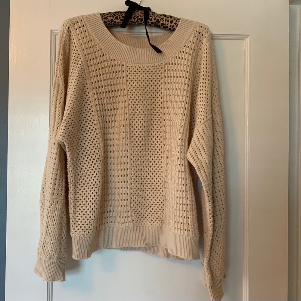 Open Weave Sweater